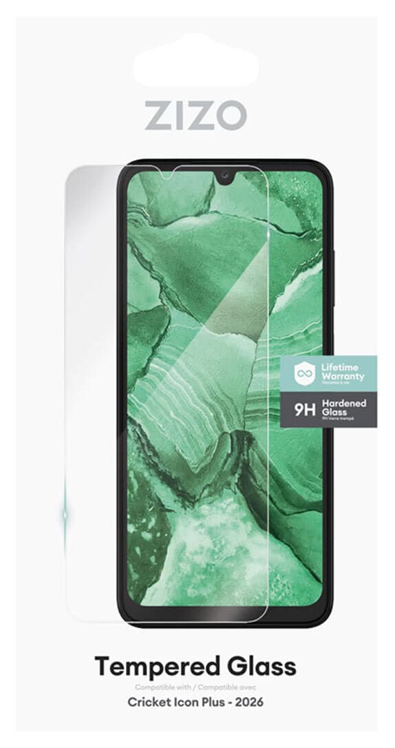 ZIZO Tempered Glass for Cricket Icon Plus