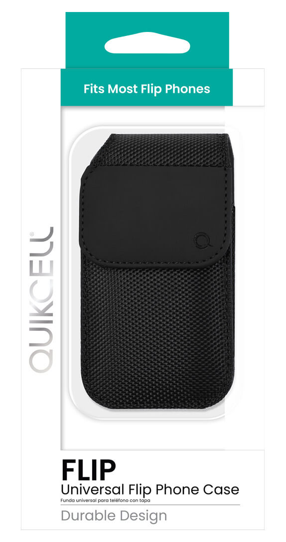 Quikcell Universal FLIP Pouch w/ Swivel Clip